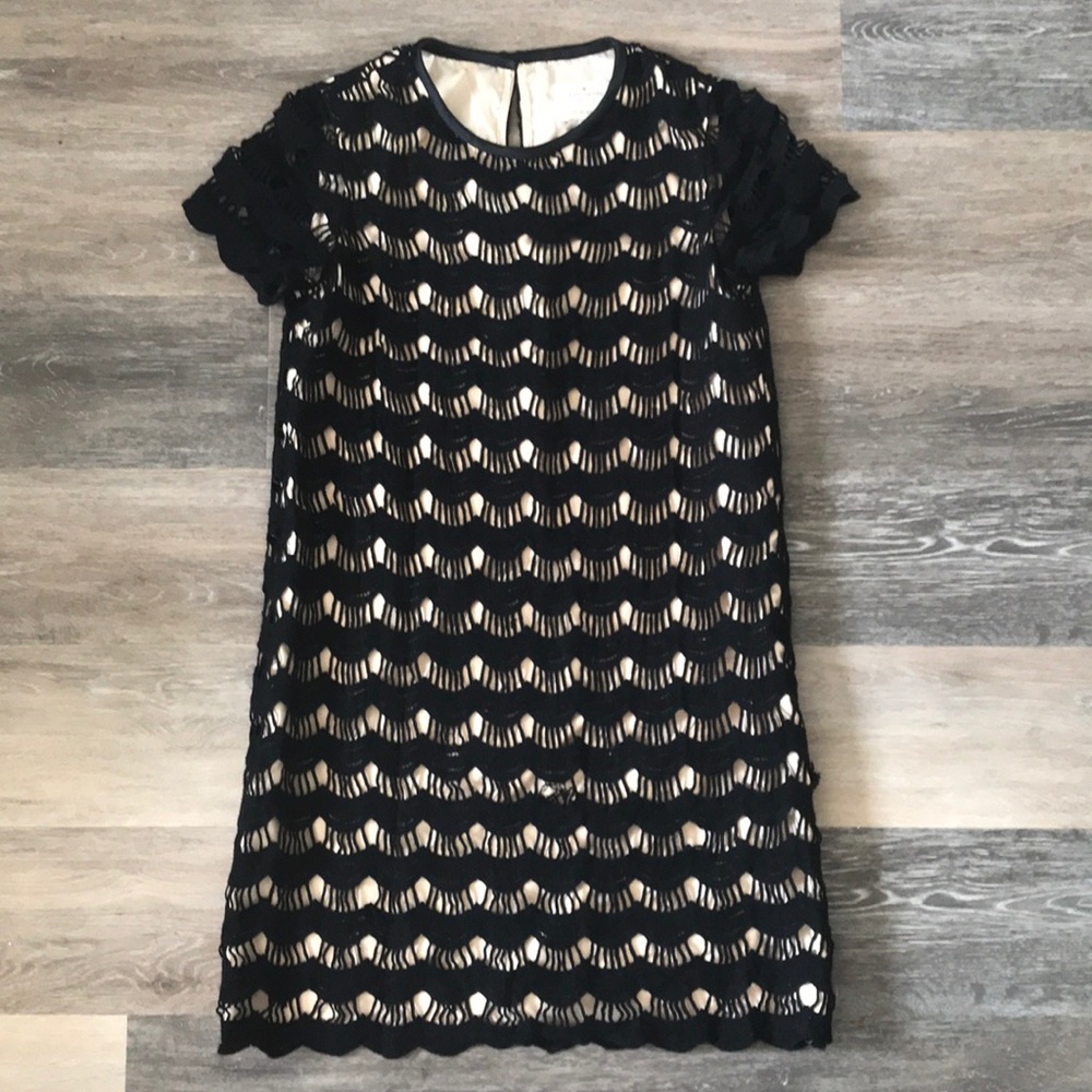 KATE SPADE SCALLOP LACE DRESS